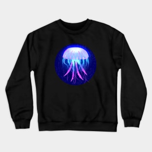 Glowing Jellyfish Crewneck Sweatshirt